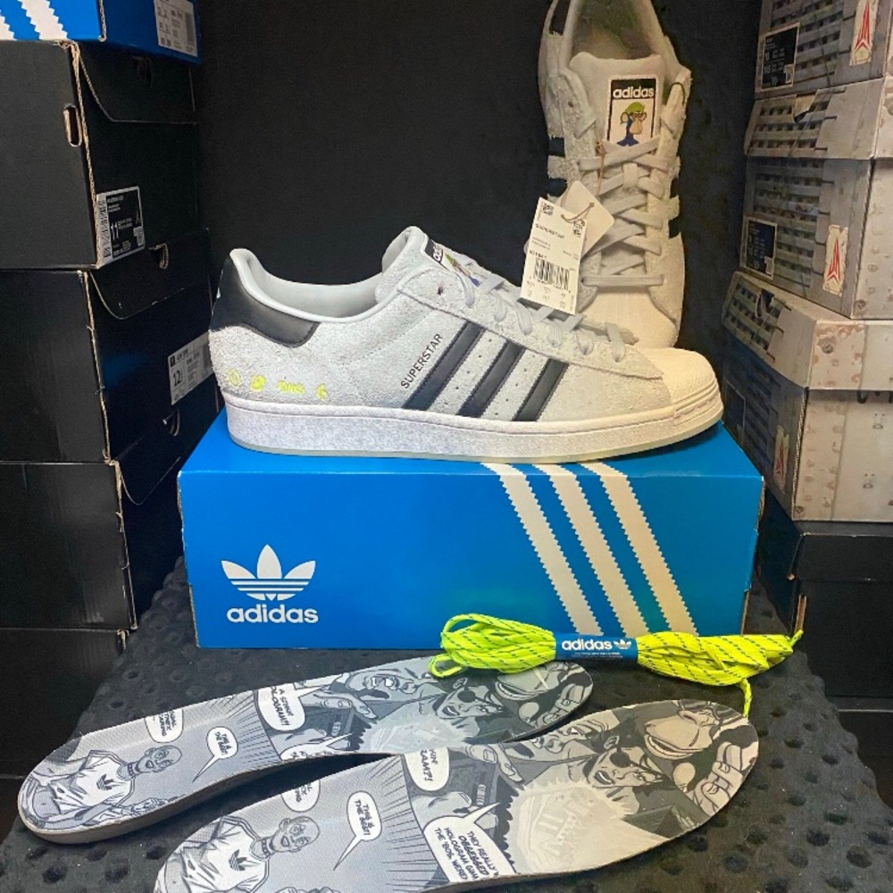 Adidas Superstar “Into the Metaverse” Indigo Herz Edition IE1842 13M DS - Picture 13 of 15